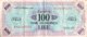 Italy 100 Lire, P-M21c (1943A) - Fine - Geallieerde Bezetting Tweede Wereldoorlog