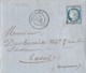 1873 LAC Partielle / Cachet De Chailland + Grille GC 6069 / Levoul Desmont Pour Duchemin Négociant à Laval / 53 Mayenne - 1800 – 1899