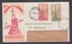 1945. New Zealand. HEALTH 1 + ½ D And 2 + 1 D On Cover From BLUFF N.Z. -1.OC.45. FDC.... (MICHEL 280-281) - JF323620 - Brieven En Documenten