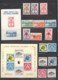 Groupe 3 Blocs Feuillets Et 38 Timbres Roumanie, Iran, Maroc, Haiti, Nicaragua, Rep. Dominicaine, Hongrie, Brésil Etc * - 1958 – Bruselas (Bélgica)