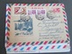 RUSSIA, EIGHT AIRMAIL COVERS, STAMPS PLANE, POSTAL STATIONERY, TU-144, POLAR STATION, IL-62 - Cartas & Documentos