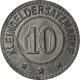 Monnaie, Allemagne, Kleingeldersatzmarke, Landau, 10 Pfennig, 1919, SUP, Zinc - Monétaires/De Nécessité