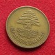 Lebanon 25 Piastres 1952 KM# 16.1 Liban Libano Libanon - Libanon