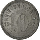 Monnaie, Allemagne, Kriegsnotgeld, Speyer, 10 Pfennig, 1917, TTB+, Zinc - Notgeld