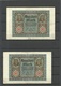 Germany Deutschland 1920 = 100 Mark Bank Notes Series Z & T - 100 Mark