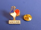 Pin's Maccabi France - Association Sportive Israël - Football Foot Coq Sportif Ballon - Zamac Doré (PAA19) - Football