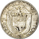 Monnaie, Panama, 1/10 Balboa, 1931, TTB+, Argent, KM:10.1 - Panama