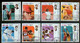 CUBA 1977-82 Spots Used Stamps+sheet - Collections, Lots & Series