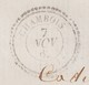 LETTRE. 7 NOV 62. N° 14. PERLÉ T22 CHAMBOIS. ORNE. PC 3804. POUR ST SCOLASSE - 1849-1876: Periodo Classico