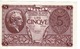 Billet Italie - BIGLIETTO DI STATO Cinqve Lire 1944 - Sonstige & Ohne Zuordnung