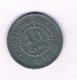 10 CENTIMES  1916  BELGIE /3458/ - 10 Cents