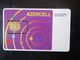 SIM    GSM     AZERCELL OLD    AZERBADJIAN     MINT - Azerbaïjan