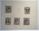 RPS CERT: GB 1902 KEVII 1d RARE ECKERLIN ESSAYS Watermarked + Russia 7kop (essai Great Britain Die Proof Sample - Nuevos