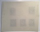 RPS CERT: GB 1902 KEVII 1d RARE ECKERLIN ESSAYS Watermarked + Russia 7kop (essai Great Britain Die Proof Sample - Ongebruikt