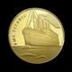 1 Pièce Plaquée OR ( GOLD Plated Coin ) - Navire Le Titanic ( Ref 1A ) - Other & Unclassified