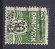 Denmark Perfin Perforé Lochung (A73) 'A.W.K.' A. W. Kirkebye A/S, København 10 Øre Wellenlinien Stamp (2 Scans) - Variedades Y Curiosidades