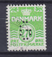 Denmark Perfin Perforé Lochung (G01) 'G' Gentofte Kommune, Charlottenlund 270 Øre Wellenlinien LYNGBY Cancel ! (2 Scans) - Variedades Y Curiosidades