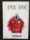 Ads Publicite Anglaise Magazine Recto Verso  Avec Rabat Amor Amor Cacharel 23,5 X 17cm - Parfumreclame (tijdschriften)
