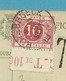 Postkaart Verzonden Van France, Met Taxe TX 5 Met Bladboord "C-Tde10C", Met Cirkelstempel RUYSBROECK Op 18/9/1911 (RARE) - Andere & Zonder Classificatie