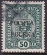 POLAND 1919 Krakow Ovpt Fi 41 Used Signed Petriuk I-16 - Gebraucht