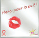 "Merci Pour La Nuit", Préservatif De Marque Durex édité Par Les Jeunes FDF (Fédéraliste Démocrates Francophones) - Medical & Dental Equipment