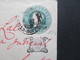 GB Kolonie Indien GA Umschlag Mit Überdruck / Stempel Gwalior Zwei Schlangen Mit Sonnen Rückseitig 2 Stempel - 1902-11  Edward VII