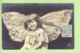 Raphaël TUCK - Oilette N° 748 - Un Mot à La Poste - Enfant Fillette Avec Ailes De Papillons  - 2 Scans - Tuck, Raphael