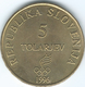 Slovenia - 1996 - 5 Tolarjev - Olympic Games Centennial - KM33 - Slovenië