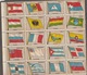 88 Reklamemarken Reklamemarke Fahnen Aus Aller Welt Flags Drapeaux Landesflagge Handelsflagge Kriegsflagge Nationalflagg - Autres & Non Classés