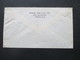 GB England 1955 Roter Freistempel / London Post Paid UC 16 Und Ausschnitt Aufgeklebt!! Nach Konstanz - Brieven En Documenten