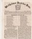 Weilheimer Bezirks-Bote / 1859 / Nr. 1 Vom 1. Januar, 4 Seiten (BB88-20) - Sonstige & Ohne Zuordnung