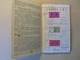 Livret Bancaire Suède Karlstad 1962 + Nombreux Fiscaux - Revenue Stamps