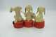 Vintage FIGURE : Schleich Aktion Sorgenkind Loriot FULL SET OF THREE  - 1960-70's - RaRe  - Figuur - Andere & Zonder Classificatie