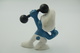 Smurfs Nr 20020#1 - *** - Stroumph - Smurf - Schleich - Peyo - Bodybuilder - Gym - Fitness - Schtroumpfs