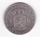 1 Gulden 1846 (avec Sabre) TTB - 1840-1849 : Willem II