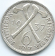 Southern Rhodesia - George VI - 6 Pence - 1937 - KM10 - Rhodésie