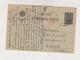 BULGARIA  1916 Postal Stationery To Croatia Hungary - Storia Postale
