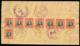 CHINA 1948 February 4 Cover Sent From Hangchow ? To Milwaukee, USA.  Franked With 15  CNC Stamps. - 1912-1949 Republik