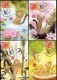 2015 - R.O. CHINA/Taiwan -Maximum Card-Year Of The Monkey (5 Pcs.) - Monkeys