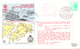 1982 Flown Cover,   The Task Force To The Falkland Islands , British Force Postmark - Covers & Documents