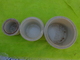 Lot De Pot En Gres  La Menagere 1/4  Hauteur 6.5cm - 1/2 Hauteur 8 Cm - 4/4 Hauteur 9cm - Other & Unclassified