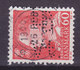 Denmark Perfin Perforé Lochung (L18) 'LB Vt.' Landmandsbanken, Vesterbro Torv, København Fr. IX. Stamp(2 Scans) - Variedades Y Curiosidades