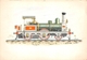 ¤¤  -  Locomotive-Tender  -  Illustrateur Italien  -  Chemin De Fer   -  ¤¤ - Matériel