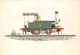 ¤¤  -  Locomotive-Tender  -  Illustrateur Italien  -  Chemin De Fer   -  ¤¤ - Zubehör