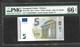 GREECE: "Y" 5 EURO Draghi Signature PCGS 66PPQ  GEM UNC!! (Exceptional Paper Quality-EPQ)! Printer Y001I1 - 5 Euro