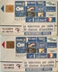 MONACO  -  Phonecard  -  MF 12 Et MF 13 (paire)  -  Télé Câblée  - 50 Et 120 Unités - Monaco