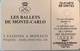 MONACO  -  Phonecard  -  MF 8  -  Ballets De Monte-Carlo  - 50 Unités - Monaco