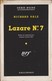 Richard SALE Lazare N°7 Série Noire N°48 (EO, 1950, Jaquette De 51) - Série Noire