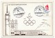 FRANCE - Cachet Temp "Le Train De L'Olympisme - 89 Auxerre - 24/3/1990" S/CPM Edit Cheminots Philatélistes - Eisenbahnen