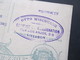 Portugal 1909 Ganzsache Mit Zusatzfranktur 10 Reis Firmenkarte Otto Wischmann Lissabon Nach Nürnberg - Covers & Documents